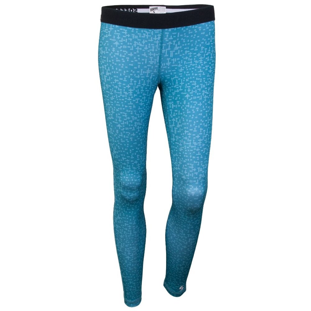 NWT Med. SOFFEDRI Low Rise Moisture Wicking Jr. Girls Leggings